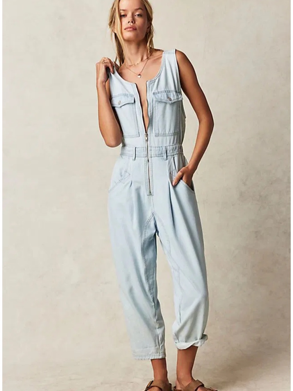 Free people We The Free - Cloud Nine Jumpsuit